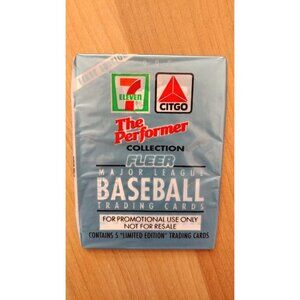 1992 Fleer The Performer Collection Baseball 1 Pack CITGO 7-Eleven 1st Edition